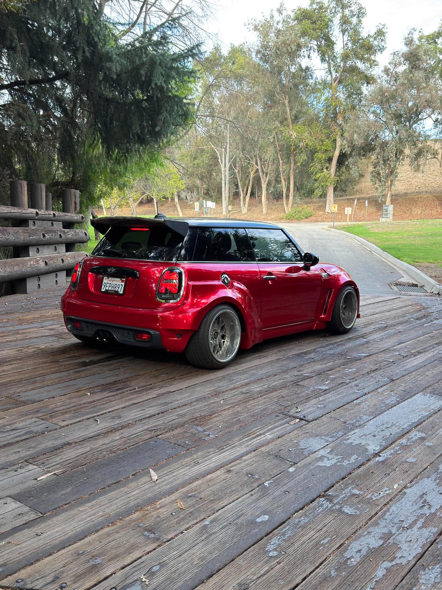 BRS Aero Design widebody Mini Cooper, rear three-quarter